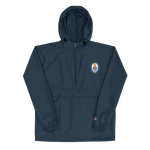 USS Hue City (CG-66) Embroidered Champion Packable Jacket – navy