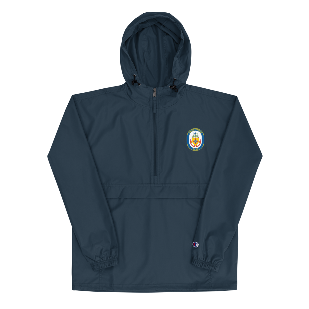 USS Monterey (CG-61) Embroidered Champion Packable Jacket
