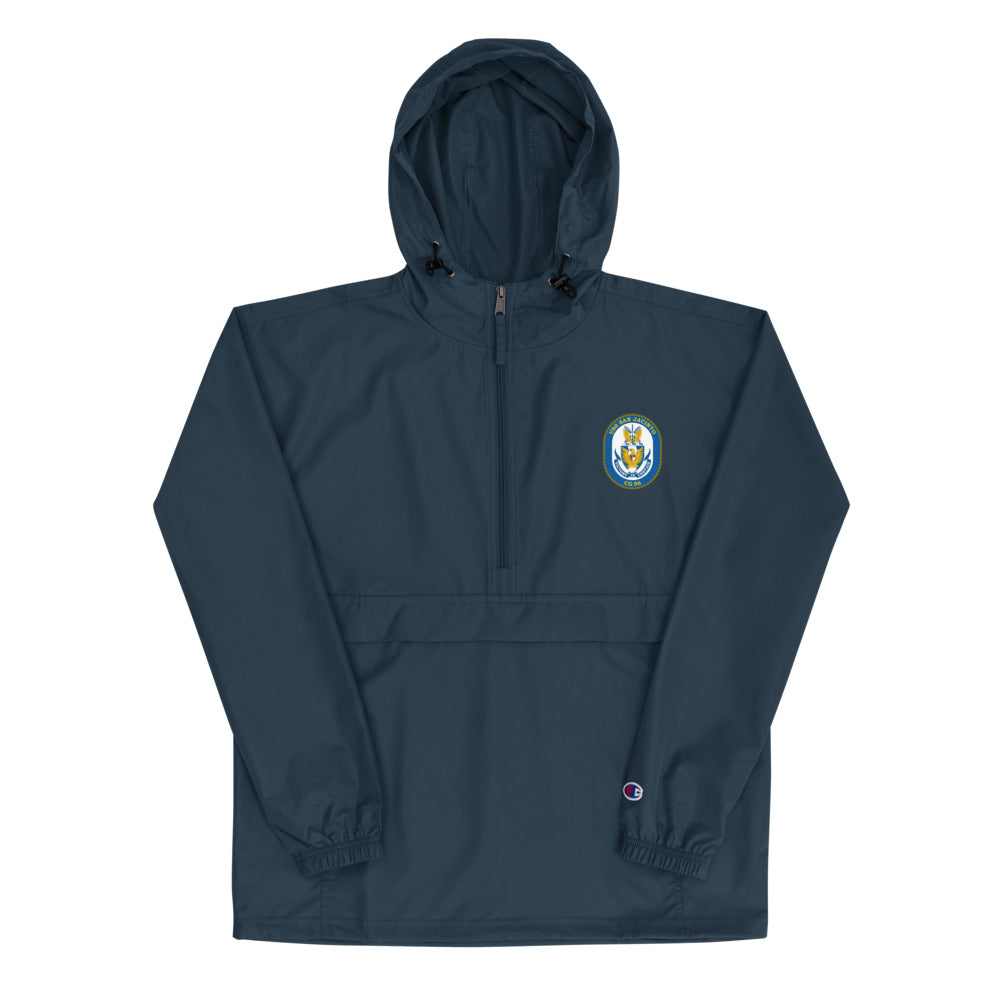 USS San Jacinto (CG-56) Embroidered Champion Packable Jacket