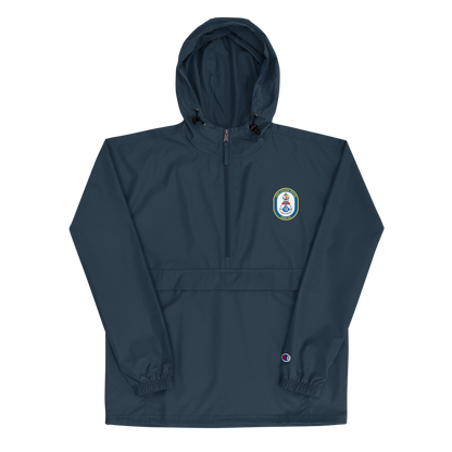 USS Chung-Hoon (DDG-93) Embroidered Champion Packable Jacket – navy