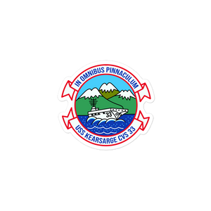 USS Kearsarge (CVS-33) Ship's Crest Vinyl Sticker – 3x3