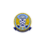 USS Yorktown (CVS-10) Ship's Crest Vinyl Sticker – 3x3