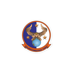 HSC-3 Merlins Squadron Crest Vinyl Sticker