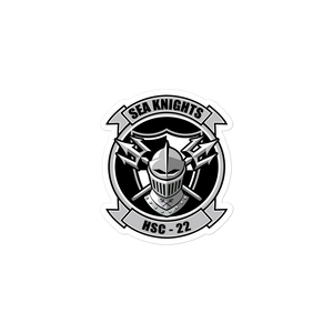 HSC-22 Sea Knights Squadron Crest Vinyl Sticker