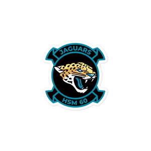HSM-60 Jaguars Squadron Crest Vinyl Sticker