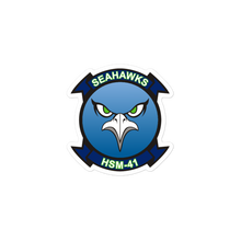 Load image into Gallery viewer, HSM-41 Seahawks Squadron Crest Vinyl Sticker