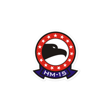 Load image into Gallery viewer, HM-15 Blackhawks Squadron Crest Vinyl Sticker