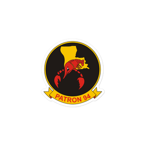 VP-94 Crawfisher's Squadron Crest Vinyl Decal