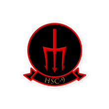 Load image into Gallery viewer, HSC-9 Tridents Squadron Crest Vinyl Sticker