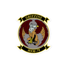 Load image into Gallery viewer, HSM-79 Griffins Squadron Crest Vinyl Sticker