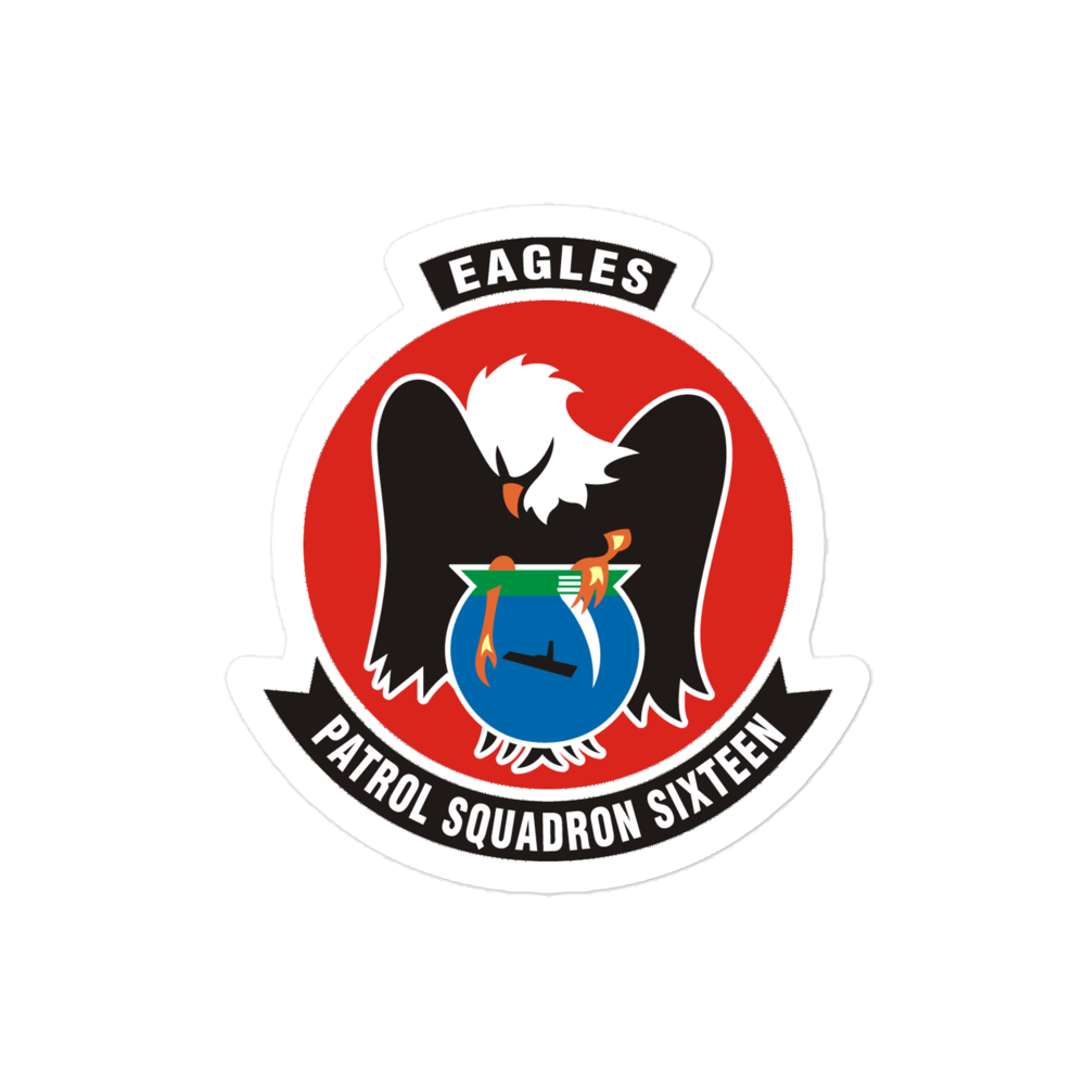 VP-16 Eagles Squadron Crest Vinyl Decal