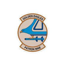 Load image into Gallery viewer, VP-9 Golden Eagles Squadron Crest (1) Vinyl Decal