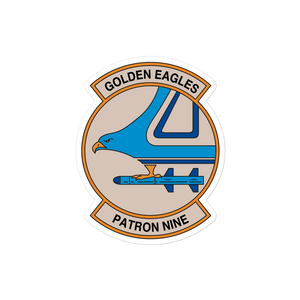 VP-9 Golden Eagles Squadron Crest (1) Vinyl Decal