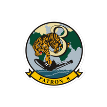 Load image into Gallery viewer, VP-8 Fighting Tigers Squadron Crest Vinyl Decal