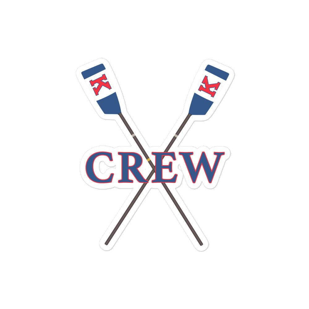 K Rowing Sticker – 4x4