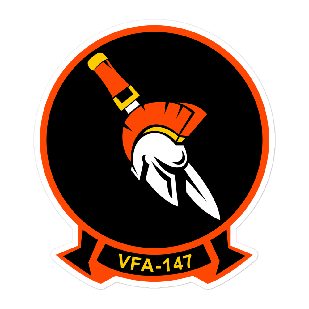 VFA-147 Argonauts Squadron Crest Vinyl Sticker