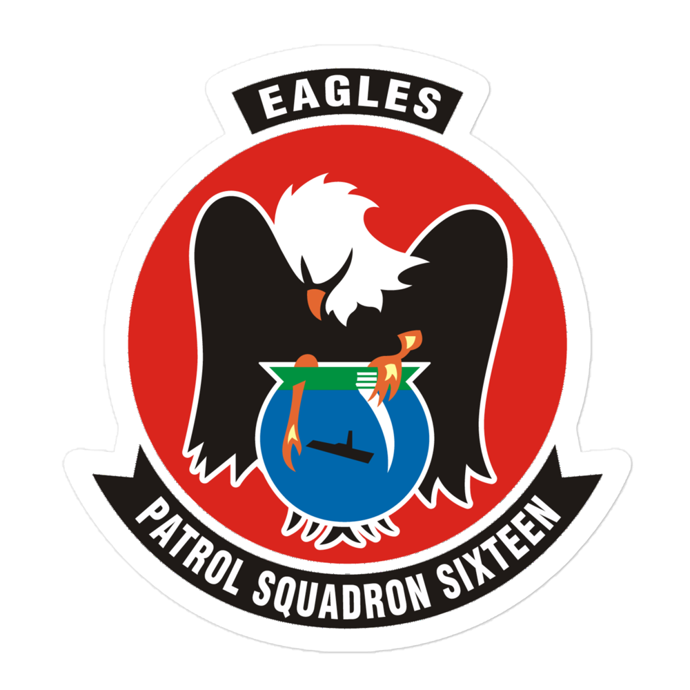 VP-16 Eagles Squadron Crest Vinyl Decal
