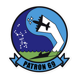 VP-69 Totems Squadron Crest Vinyl Decal