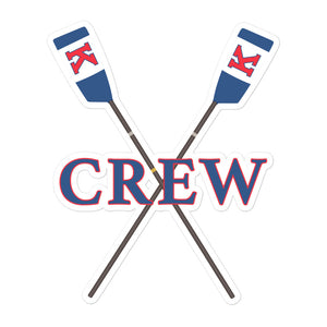 K Rowing Sticker