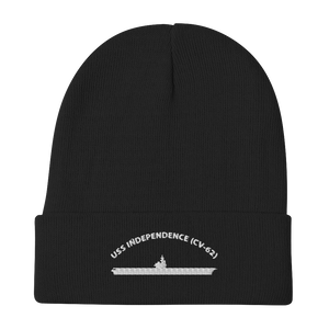 USS Independence (CV-62) Embroidered Beanie
