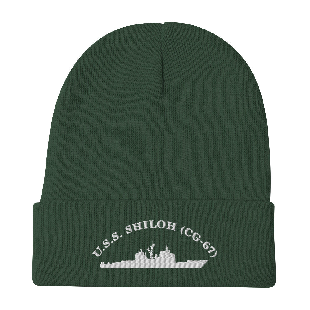 USS Shiloh (CG-67) Embroidered Beanie