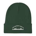 USS Detroit (AOE-4) Embroidered Beanie – green