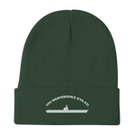 USS Independence (CVA-62) Embroidered Beanie – green