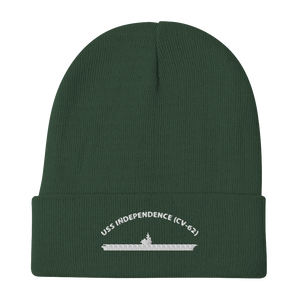 USS Independence (CV-62) Embroidered Beanie