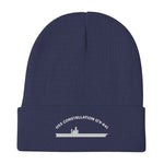 USS Constellation (CV-64) Embroidered Beanie – navy