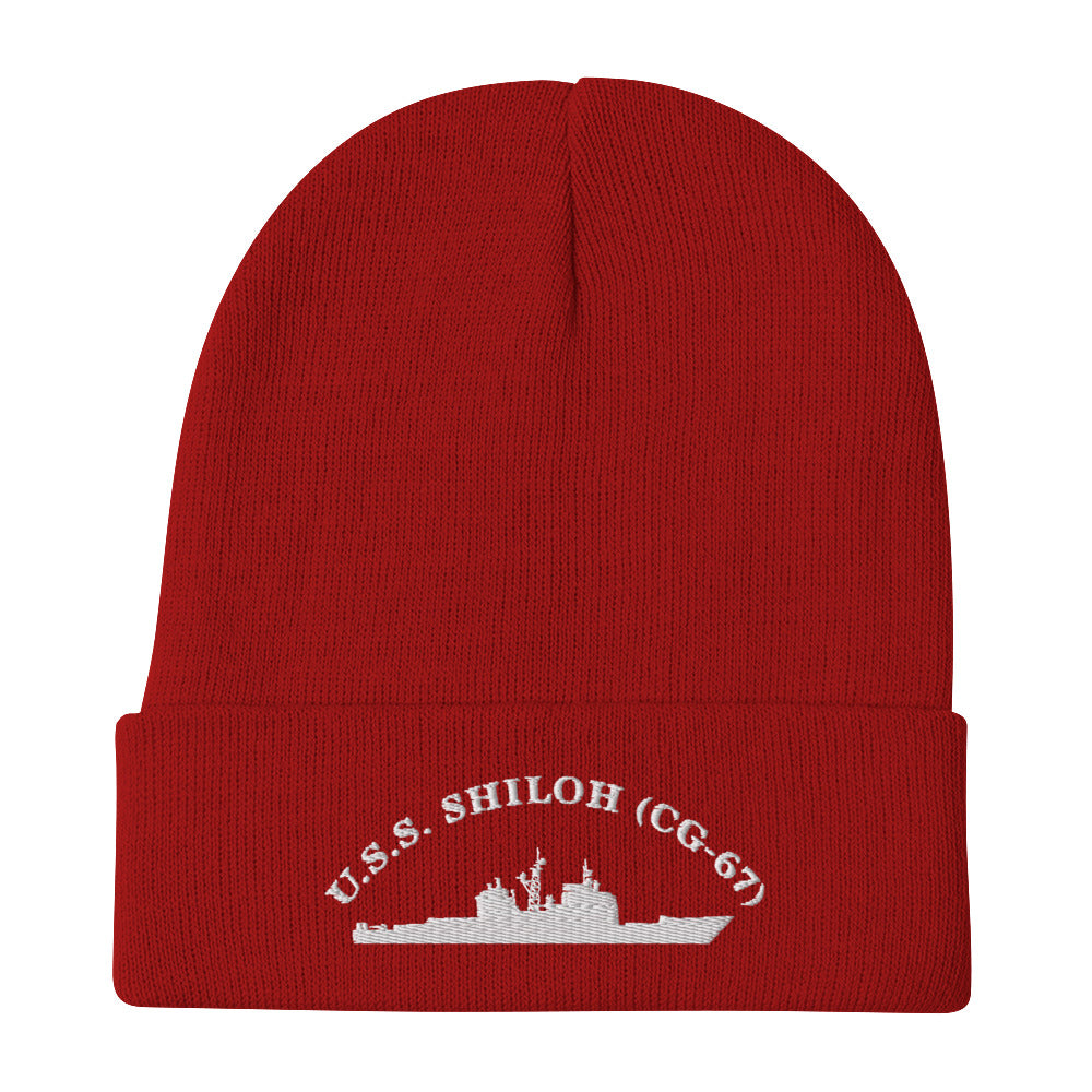 USS Shiloh (CG-67) Embroidered Beanie