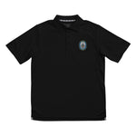 USS Barry (DDG-52) Men's Champion performance polo – black