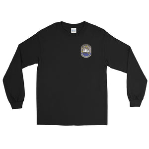 USS Detroit (AOE-4) 1986 Long Sleeve Cruise Shirt – black