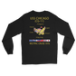 USS Chicago (CG-11) 1976 WESTPAC Long Sleeve Cruise Shirt – back view, black