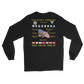 USS John F. Kennedy (CV-67) 1988-89 Long Sleeve Cruise Shirt – back view, black