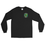 HSC-8 Eightballers Squadron Crest Long Sleeve Shirt – front view, black
