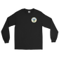 USS Carl Vinson (CVN-70) 1983 Long Sleeve Cruise Shirt – front view, black