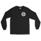 USS John F. Kennedy (CV-67) 1988-89 Long Sleeve Cruise Shirt – front view, black