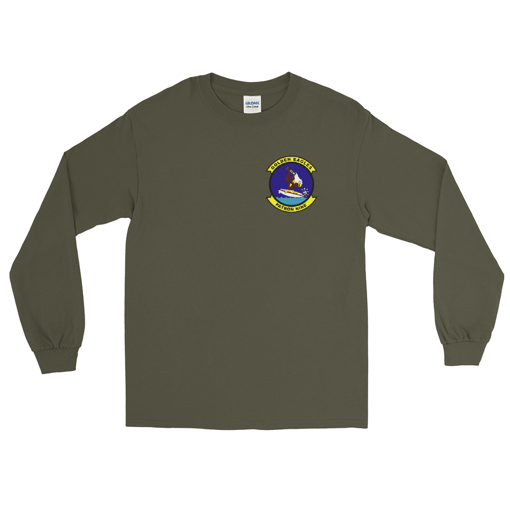 VP-9 Golden Eagles Squadron Crest (2) Long Sleeve Shirt