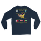 USS Blue Ridge (LCC-19) 1990-91 ODS/S Cruise Long Sleeve Shirt – back view, navy