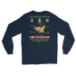 USS Austin (LPD-4) 2002-03 Long Sleeve Cruise Shirt – back view, navy