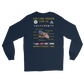 USS Carl Vinson (CVN-70) 1983 Long Sleeve Cruise Shirt – back view, navy