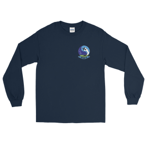 VP-69 Totems Squadron Crest Long Sleeve Shirt – front view, navy