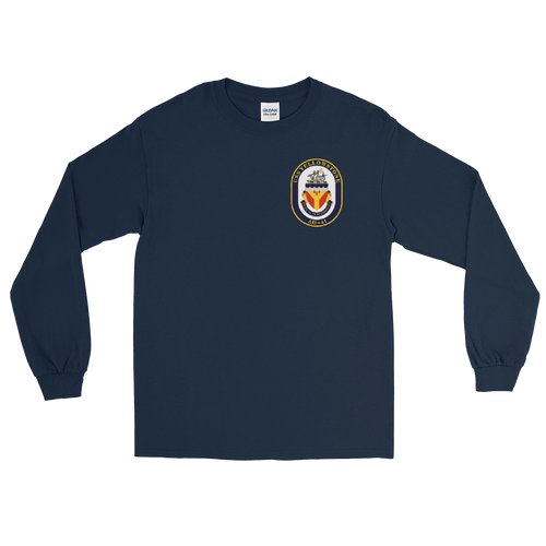 USS Yellowstone (AD-41) Ship's Crest Long Sleeve Shirt