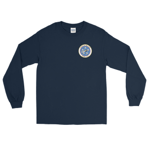 USS Nimitz (CVN-68) Ship's Crest Long Sleeve Shirt