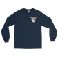 USS Chicago (CG-11) 1976 WESTPAC Long Sleeve Cruise Shirt – front view, navy