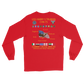 USS Harry S. Truman (CVN-75) 2004-05 Long Sleeve Cruise Shirt – back view, red