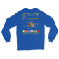 USS Harry S. Truman (CVN-75) 2004-05 Long Sleeve Cruise Shirt – back view, royal