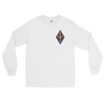 VP-26 Tridents Squadron Crest Long Sleeve Shirt – front view, white