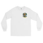 VP-8 Fighting Tigers Squadron Crest Long Sleeve Shirt – front view, white