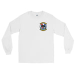 VP-91 Blackcats Long Sleeve Shirt – front view, white